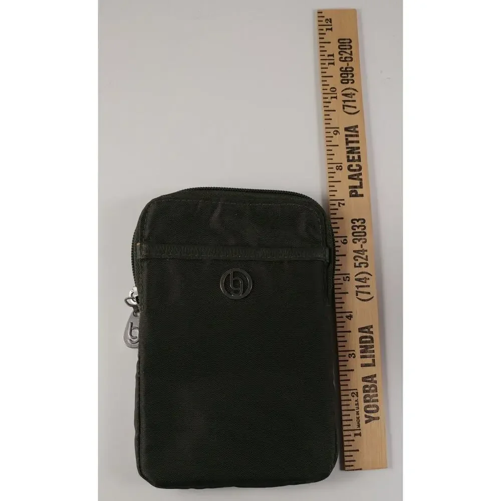 Baggallini Women's Dark Grey BG Wallet CROSSBODY Bag Water Resistant Purse